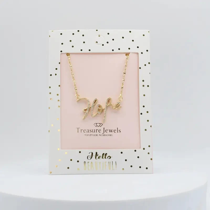 Hope Gold Necklace