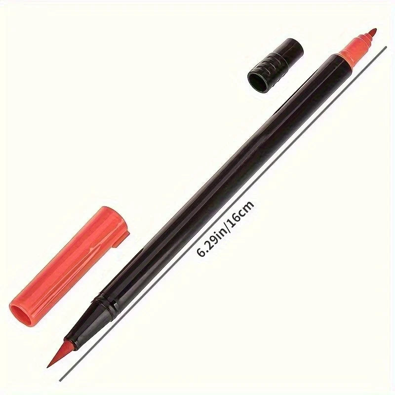 Double-Ended Watercolor Markers
