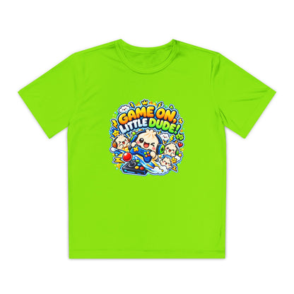 Game On, Little Dude! – Level Up Kids Graphic T-Shirt