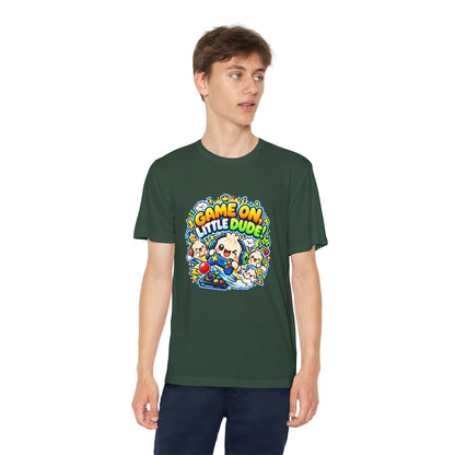 Game On, Little Dude! – Level Up Kids Graphic T-Shirt