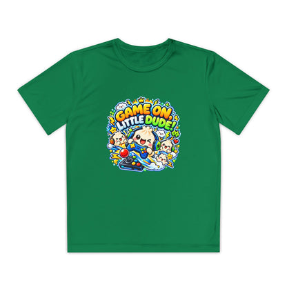 Game On, Little Dude! – Level Up Kids Graphic T-Shirt