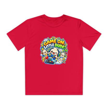 Game On, Little Dude! – Level Up Kids Graphic T-Shirt