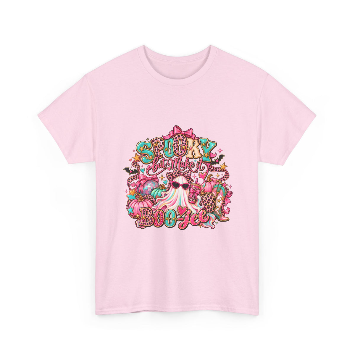 Women’s Graphic Tee - "Story of My Boo-ya" Retro Cute Candy Skull Design