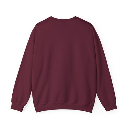 Christmas Cheer Crewneck Sweatshirt – "Faith Over Fear" Pink Tree Holiday Pullover