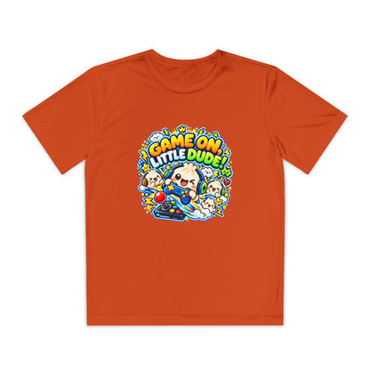 Game On, Little Dude! – Level Up Kids Graphic T-Shirt