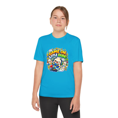 Game On, Little Dude! – Level Up Kids Graphic T-Shirt