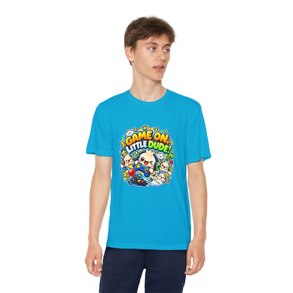 Game On, Little Dude! – Level Up Kids Graphic T-Shirt