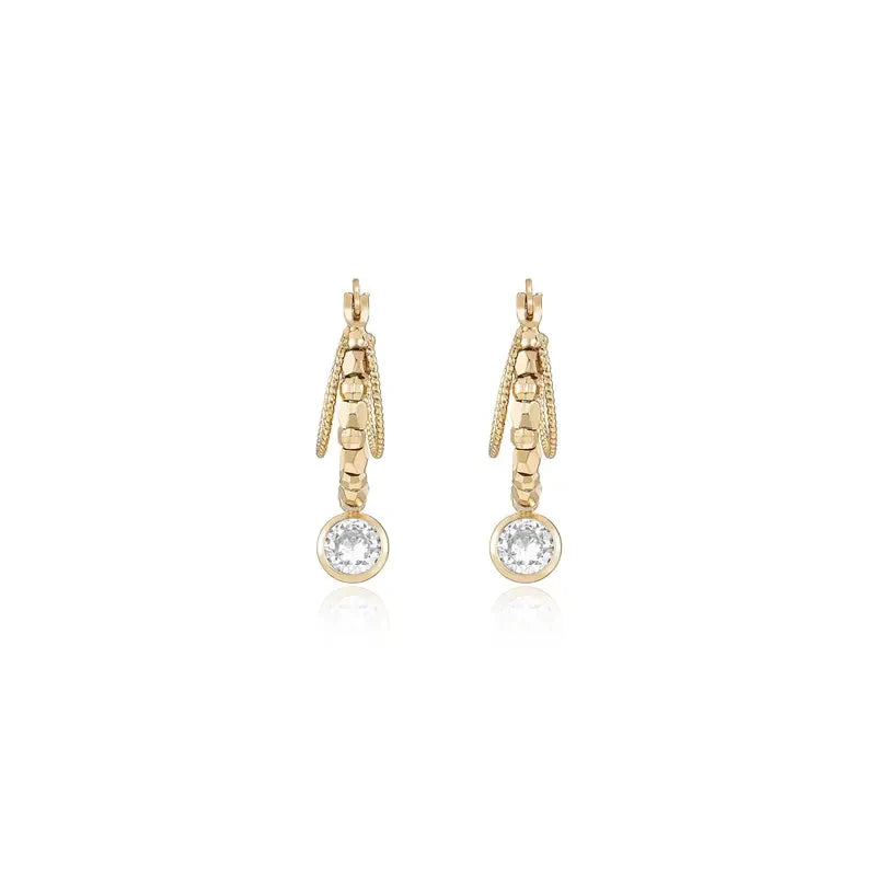 Ettika Boho Golden Hoop Earrings