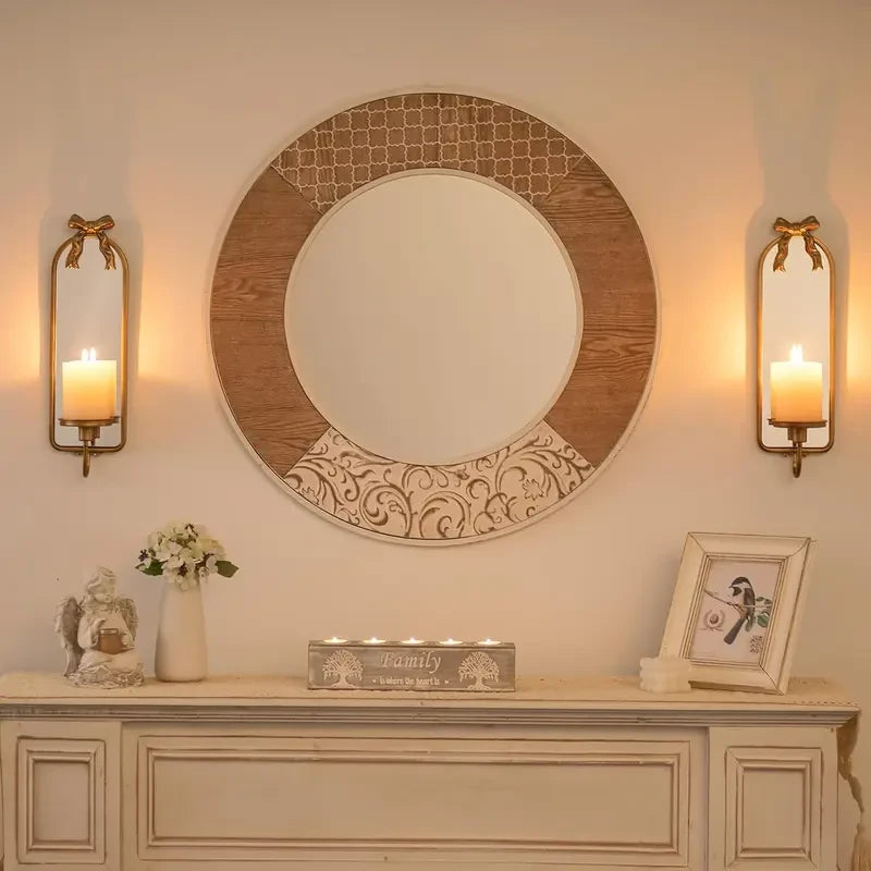 Gold Metal Bow Wall Sconce