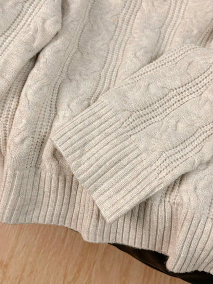 Loose Fit Knitted Sweater