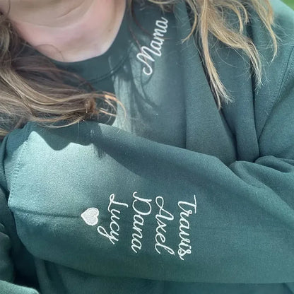 Custom Embroidered Grandma Sweatshirt