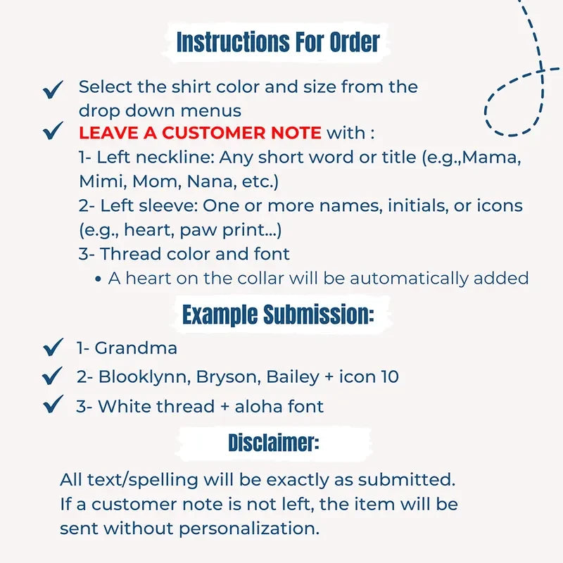 Custom Embroidered Grandma Sweatshirt