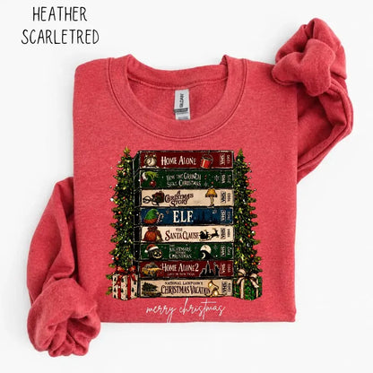 Retro Christmas Movie Sweatshirt