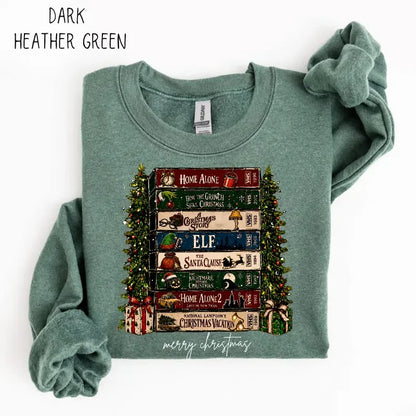 Retro Christmas Movie Sweatshirt