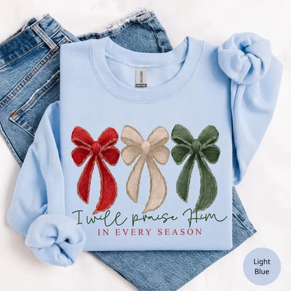 Christian Graphic Christmas Sweatshirt