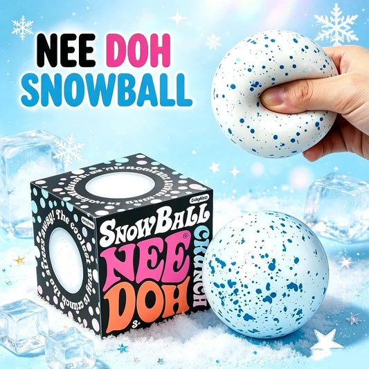 NeeDoh Snow Ball Crunch Squishy Fidget