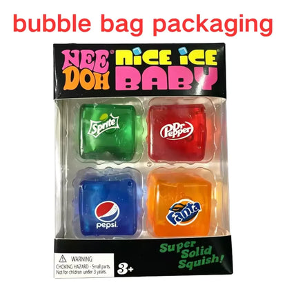 Rainbow Teenie Nee Doh Stress Ball Set