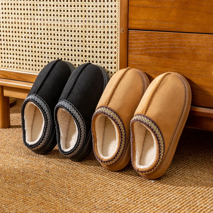 Fleece Lined Winter House Slippers