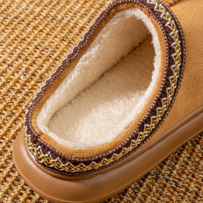 Fleece Lined Winter House Slippers