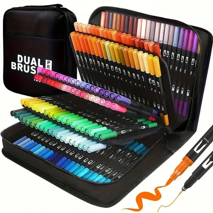 Double-Ended Watercolor Markers
