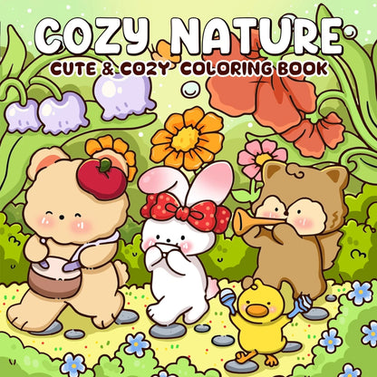 Tiny Gardens Coloring Book