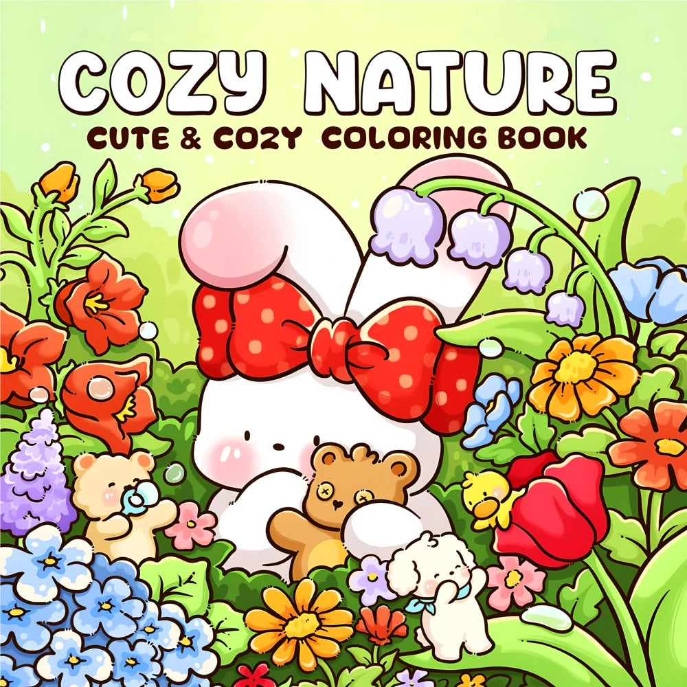 Tiny Gardens Coloring Book