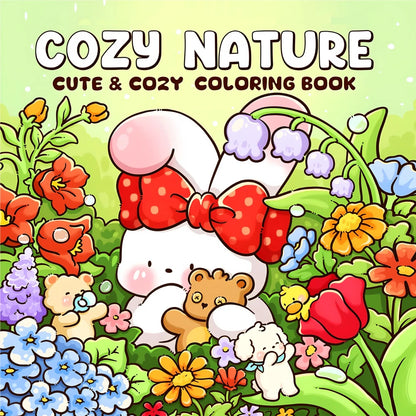 Tiny Gardens Coloring Book