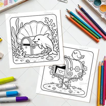 Magical Garden Adult Coloring Book