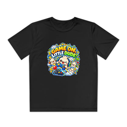 Game On, Little Dude! – Level Up Kids Graphic T-Shirt