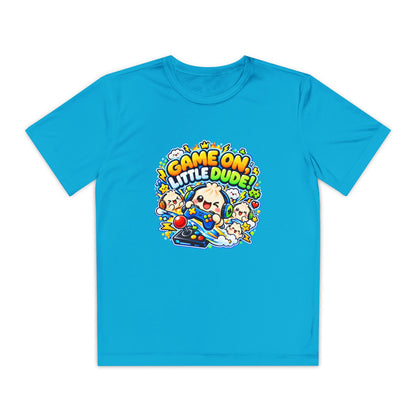 Game On, Little Dude! – Level Up Kids Graphic T-Shirt