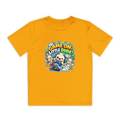 Game On, Little Dude! – Level Up Kids Graphic T-Shirt