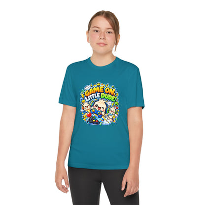 Game On, Little Dude! – Level Up Kids Graphic T-Shirt