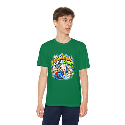 Game On, Little Dude! – Level Up Kids Graphic T-Shirt