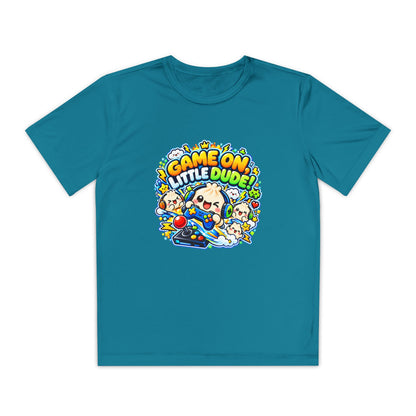 Game On, Little Dude! – Level Up Kids Graphic T-Shirt