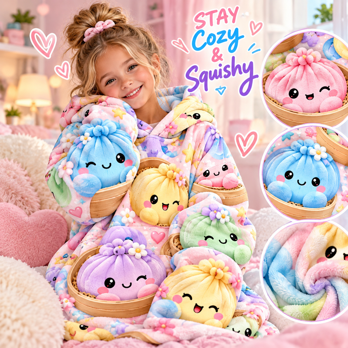 Squishy Cloud Dreams Blanket Hoodie